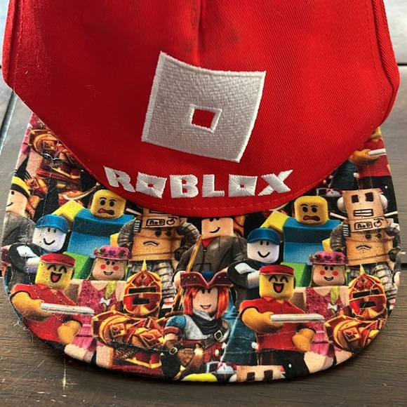 Roblox Ball Cap Adjustable Youth Baseball Cap Hat EUC - Picture 3 of 10